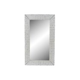 Espejo de pared DKD Home Decor Blanco Cottage Trenzado 87 x 4 x 147 cm Precio: 166.50000026. SKU: S3029743
