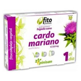 PINISAN Fito Premium Cardo Mariano 30 Cápsulas, Silimarina, Vegan, Sin Gluten ni Lactosa Precio: 14.4999998. SKU: B1B3QD4D4W