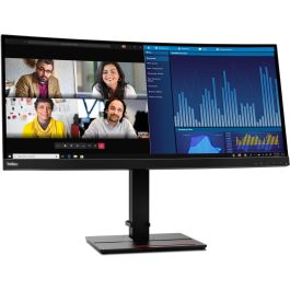 Lenovo Monitor ThinkVision P34w-20 34" UWQHD IPS Curvo 4ms 60Hz USB-C HDMI DP Negro