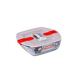 Hermetico Cuadrado Boro Cook&Heat Pyrex 21x17x6 cm-1 L Hermetico Cuadrado Boro Cook&Heat Pyrex 21x17x6 cm-1 L