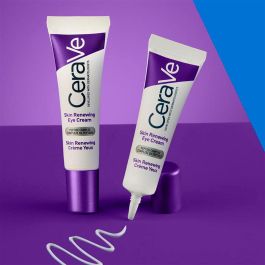 Cerave Crema Contorno de Ojos Skin Renewing Antiarrugas, Antiojeras y Luminosidad 15 ml