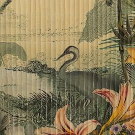 Lámpara Techo Paisaje Bambú 55 X 55 X 42 cm