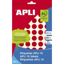 Etiquetas Adh.Manuales Bolsa Apli Color Rojo 8H Redondas Ø 13 Mm 616 Uds.(02736) (Set de 10) Precio: 16.94999944. SKU: B1K3Q9VSQR