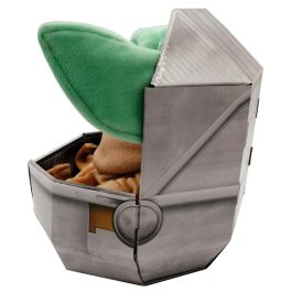 Smoby Peluche Baby Yoda 'El Niño' Star Wars 25 cm, Suave Textil, Apto para Bebés desde 0 Meses, Presentación en Caja Cuna