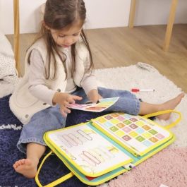 Bolsa de Actividades Montessori JADE - Juego Educativo Sensorial para Niños - Viajes - Aprende Alfabeto, Números, Colores, Puzle Jungla - Diseño Francés Bolsa de Actividades Montessori JADE - Juego Educativo Sensorial para Niños - Viajes - Aprende Alfabeto, Números, Colores, Puzle Jungla - Diseño Francés