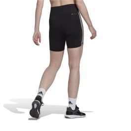 Pantalones Cortos Deportivos para Mujer Adidas Essentials High-Waisted Negro 11-12 Años