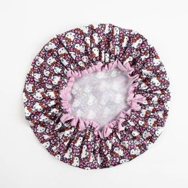 Cerdá Gorro de Ducha para Niñas, Diseño Hello Kitty. Color Rosa. Edad Mínima Recomendada 3 Años. Dimensiones 27 x 27 x 1 cm.