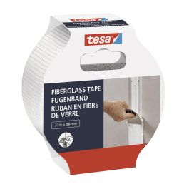 Tesa Cinta de fibra de vidrio 20m x 50mm 52512-00000-00 para reparación y sellado de paredes