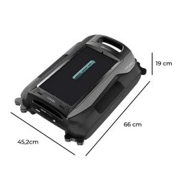 Cecotec Limpiafondos automático piscina Conga PoolDroid Flotante solar inalámbrico negro