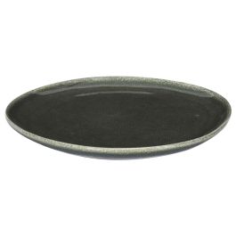 Home Deco Factory Plato Llano Verde Colección Natural Diámetro 27 cm