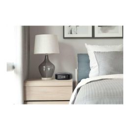 Philips TAR3505/12 Reloj Despertador Radio con DAB+, FM, Pantalla LCD, Alarma y Vibrador - Negro/Gris