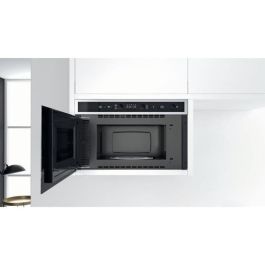 Microondas empotrable - WHIRLPOOL W6MN840 - Gris y negro - 22 L - 750 W - Grill 700 W - Acero inoxidable antihuellas