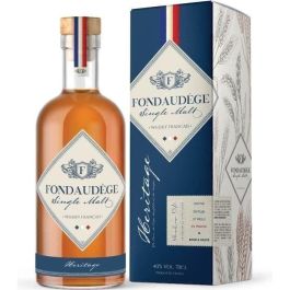 Fondaudege - Héritage - Single Malt - Whisky francés - 40.0% Vol. - 70 cl en estuche