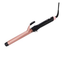 Thulos Rizador de Pelo TH-BY13, Tubo 28mm, 5 Controles de Temperatura, Luz LED