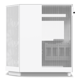 NZXT H6 Air Flow Midi Torre PC Blanco con 3 Ventiladores 120mm, Soporte ATX/micro ATX/Mini-ITX, Vidrio Templado - CC-H61FW-01 NZXT H6 Air Flow Midi Torre PC Blanco con 3 Ventiladores 120mm, Soporte ATX/micro ATX/Mini-ITX, Vidrio Templado - CC-H61FW-01
