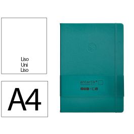 Cuaderno Con Gomilla Antartik Notes Tapa Dura A4 Hojas Lisas Verde Aguamarina 100 Hojas 80 gr Fsc Precio: 10.89. SKU: B18FF5FRCP