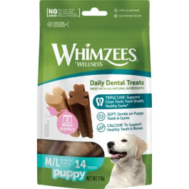 Whimzees Value Bag Puppy M-L 14 Unidades Precio: 6.3181822. SKU: B19SJVCN9D