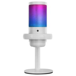Mars Gaming MMIC-SE Micrófono de Estudio Profesional USB 196kHz 24 bits Condensador Cardioide ARGB Blanco con Monitoreo Jack 3.5mm Mars Gaming MMIC-SE Micrófono de Estudio Profesional USB 196kHz 24 bits Condensador Cardioide ARGB Blanco con Monitoreo Jack 3.5mm
