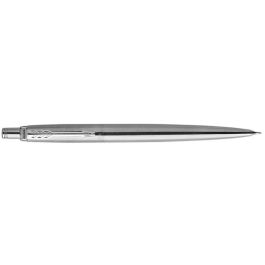 Parker Jotter Portaminas Acero Ct | Elegante Diseño con Acabado Inoxidable Pulido, Adornos Dorados y Clip Brillante Flecha