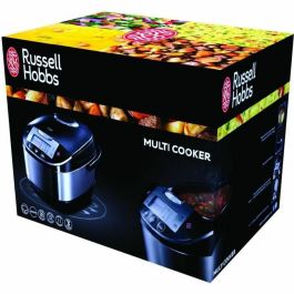 Russell Hobbs 21850-56 Multicooker eléctrico 5L, 11 programas de cocción, digital, acero inoxidable, negro Russell Hobbs 21850-56 Multicooker eléctrico 5L, 11 programas de cocción, digital, acero inoxidable, negro