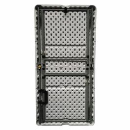 Mesa Plegable de 120 cm para 4 Personas, uso Interior y Exterior. Tubos de Acero con Recubrimiento en Polvo Ø 25x1mm. Soporta 110 kg, Ligera.