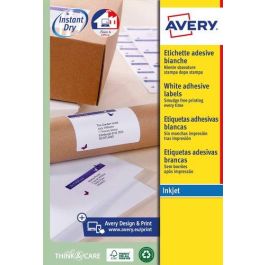 Etiquetas Adh.Impr.Avery A4 Blanca C.Romos Inkjet Caja 25H 63,5X46,6 Mm 450 Uds.(J8161) Precio: 23.50000048. SKU: B1EFVTAGPG