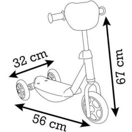 SMOBY - Patinete Stitch 3R