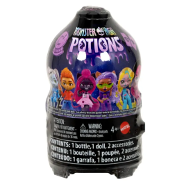 Monster High JCX99 Pociones Surtido de Bolas de Cristal con Muñecas Monster High