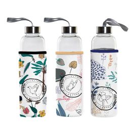 DKD Home Decor Botella Tropical Wild&free Borosilicato Inox Pack 6 Unidades 550ml 6.5 x 23 x 6.5 cm Precio: 26.49999946. SKU: B14JN9JCMP