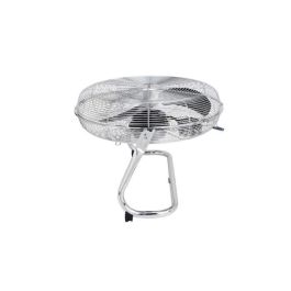 Ventilador de suelo industrial - Ventilador de circulación de aire - OCEANIC - 120 W - 3 velocidades - Ø 45 cm - Cromo Ventilador de suelo industrial - Ventilador de circulación de aire - OCEANIC - 120 W - 3 velocidades - Ø 45 cm - Cromo