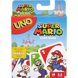 Mattel Juego Uno Super Mario Bros. de 2 a 10 Jugadores