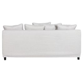 Sofa Moderno DKD Home Decor Beige 85 x 90 x 196 cm Sofa Moderno DKD Home Decor Beige 85 x 90 x 196 cm