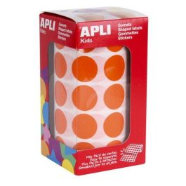 Apli Gomets Redondos 20 mm Naranja - Rollo de 1.770 gomets Precio: 3.50000002. SKU: B1HTH723XR
