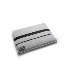 EKOMODO HR-013 Funda Ecológica HAZI para Portátil / Tablet 15" (38,1 cm) Diseño Minimalista, Negro / Gris