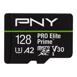 PNY PRO Elite Prime 128 GB MicroSDXC UHS-I Clase 10 U3 V30 A2, Lectura 200 MB/s, Escritura 150 MB/s Precio: 45.50000026. SKU: B1K97968PD