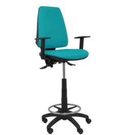 Taburete Piqueras Y Crespo Elche S Brazos Regulables Ergonomico Mecanismo Asincro Regulable En Altura Aro Reposapies Cromado Ruedas Nailon Asiento Y Respaldo Tapizados Bali Verde Turquesa Precio: 297.50000049. SKU: S5704272