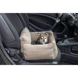 Asiento de Coche para Perros Trixie Taupé 55 x 30 x 50 cm