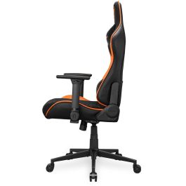 COUGAR Silla Gaming Armor One V2 F, PVC/Tela, Negro/Naranja, Reposabrazos 4D, hasta 120 kg