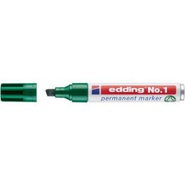 Marcador Permanente Edding No.1 Biselado Verde (Set de 10) Precio: 20.78999978. SKU: S8421211