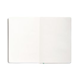 Cuaderno Con Gomilla Antartik Notes Tapa Blanda A5 Hojas Lisas Gris Y Turquesa 80 Hojas 80 gr Fsc