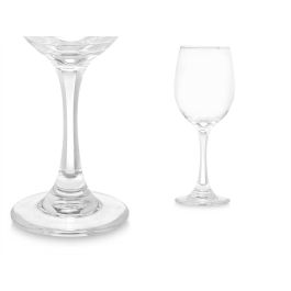 Copa de Agua Vivalto 340 ml - Vidrio Transparente 8x20x8 cm (24 Unidades)