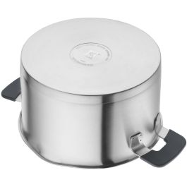 Zwilling 1009149 Set de Ollas Simplify Acero Inoxidable 4 piezas Plata-Negro