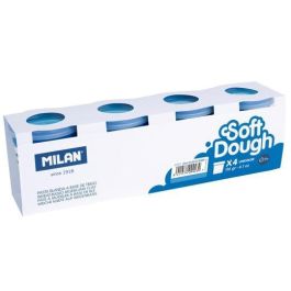 Milan Pasta Blanda Soft Dough Bote 116 gr Azul Caja 4 Ud Precio: 4.49999968. SKU: B17FL8YR4W