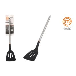 Espátula Ranurada 34 cm Inox y Silicona Masterchef (24 Unidades) Precio: 56.50000015. SKU: B1FE26WP4A