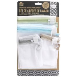 Je cherche une Idee Juego de 4 Protectores para Lavado Blancos con Cremallera Grande Mediana y Pequeñas para Prendas Delicadas Precio: 4.49999968. SKU: B14C5C3CXB