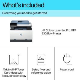 HP Color LaserJet Pro MFP 3302fdw Impresora Multifunción Láser Color