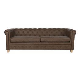 Sofa Vintage DKD Home Decor Marron 78 x 70 x 216 cm