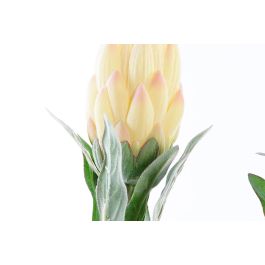 DKD Home Decor Flor Artificial Alcachofa Amarilla Verde 65 cm Surtida Pack 24 Unidades