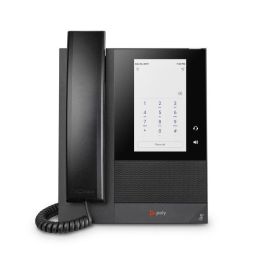 HP Poly CCX 400 Phone Teams Teléfono IP para Microsoft Teams, PoE, Pantalla Táctil 5", Negro