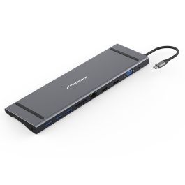 Phoenix Technologies PHDOCKINGSTATION-PRO Docking Station USB-C Pro 2x HDMI 4K, VGA (3 Monitores), 3x USB 3.0, Ethernet, Lector, PD Phoenix Technologies PHDOCKINGSTATION-PRO Docking Station USB-C Pro 2x HDMI 4K, VGA (3 Monitores), 3x USB 3.0, Ethernet, Lector, PD